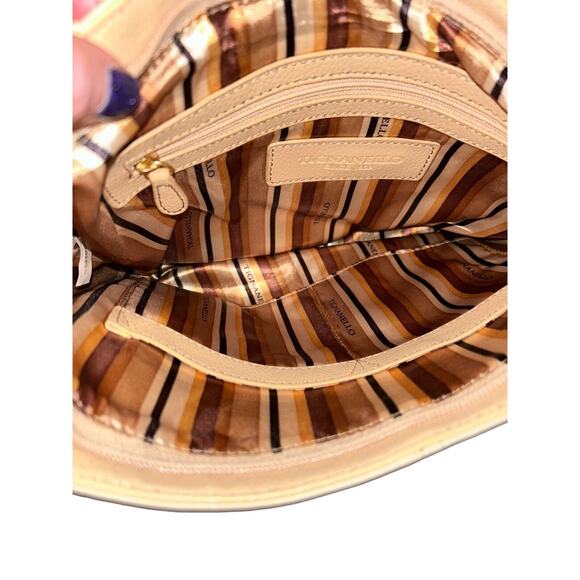 Tignanelllo Pebble Leather Tan Shoulder Bag. Single Strap- EUC - Picture 8 of 9